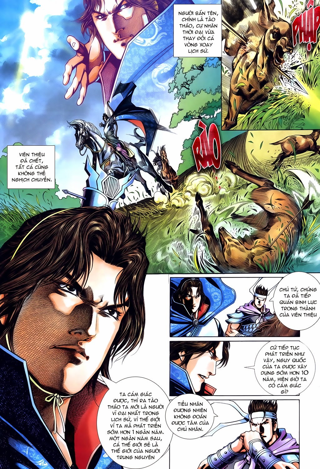 Phong Vân Tân Tác Thần Võ Ký Chap 21 - Next Chap 22