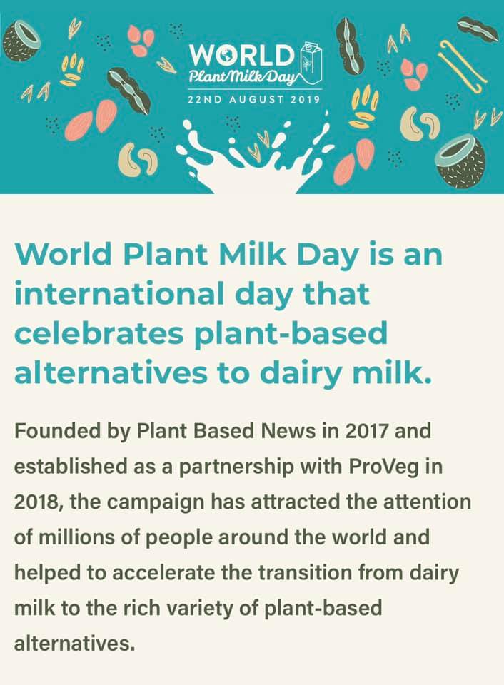 World Plant Milk Day