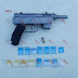 En Jacona, detiene SSP a uno en posesión de arma y 15 dosis de droga