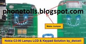 Nokia C2 00 Lcd And Keypad Light Jumper Phonetolls