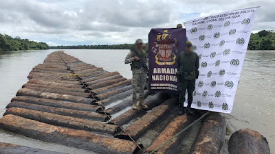 Incautados 1020 trozos de madera en el Litoral del San Juan