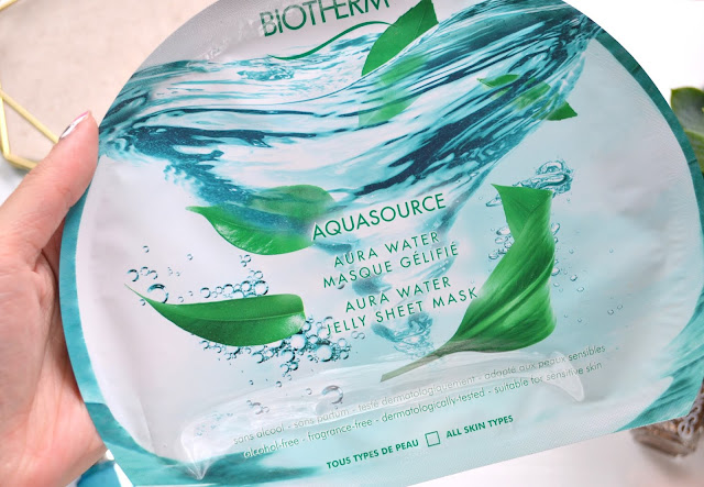 Biotherm Aquasource Aura Water Jelly Sheet Mask Review