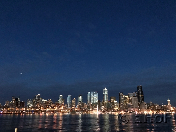 Seattle Skyline, Ferry