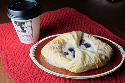 Blueberry Danish: photo by Cliff Hutson