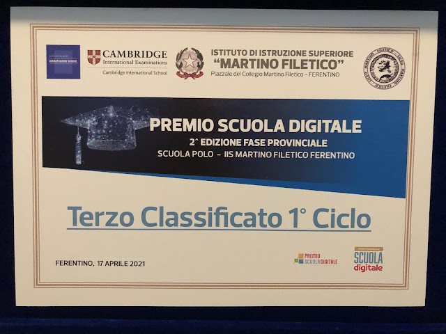 Premiazione Premio Scuola Digitale