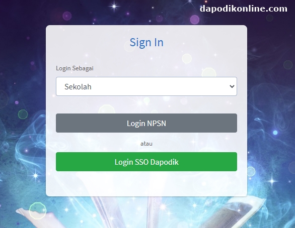 Ada dua cara untuk masuk di situs web Sipintar 2 Cara Login PIP 2020 di SIPINTAR Enterprise/pip.kemdikbud.go.id