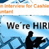 Walk in interview for Cashier cum Accountant