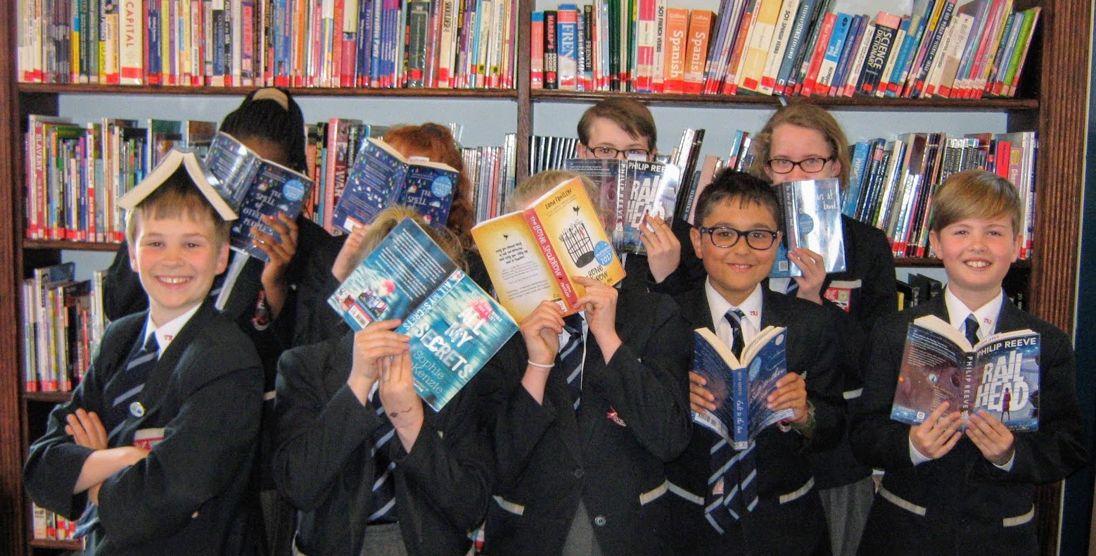 Ravensbourne School libraries TRS Carnegie Shadowing Group