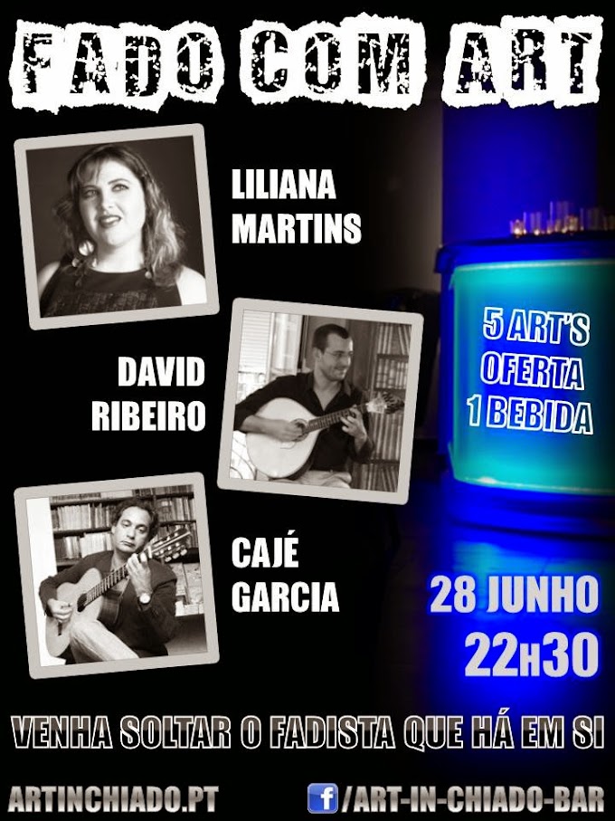 "FADO COM ART" NO ART IN CHIADO!