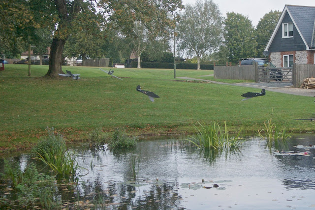 Tatsfield battle of Britain flight over the pond