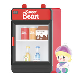 Pop Mart Iced Drinks Sweet Bean 24-Hour Convenience Store Series Figure