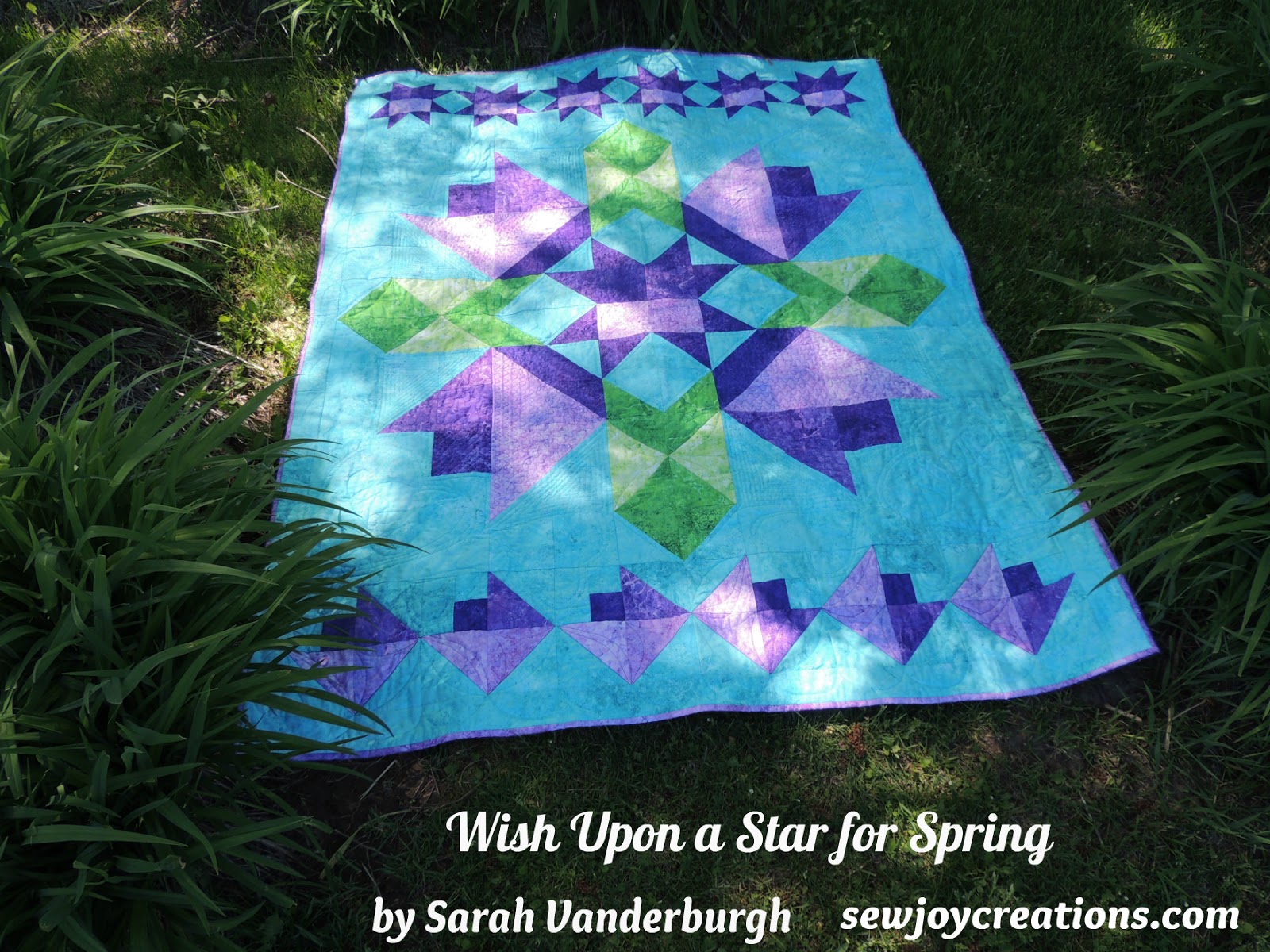 Sew Joy May Finish Wish Upon a Star for Spring Quilt