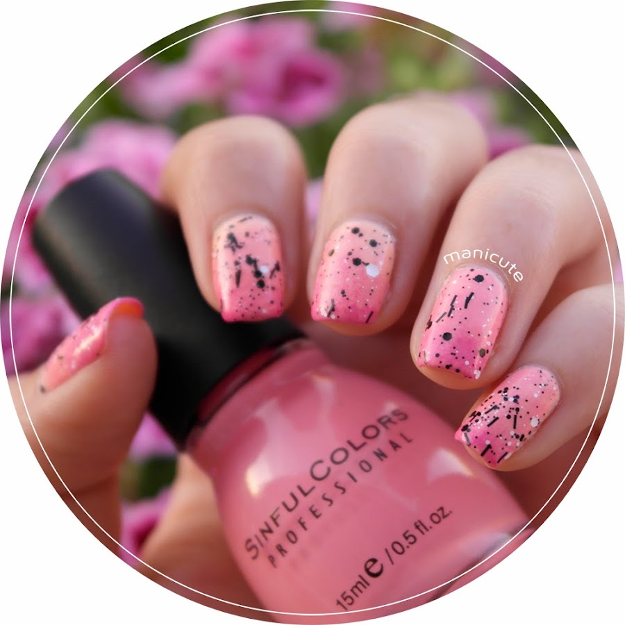 astor play the graffiti ombre nails