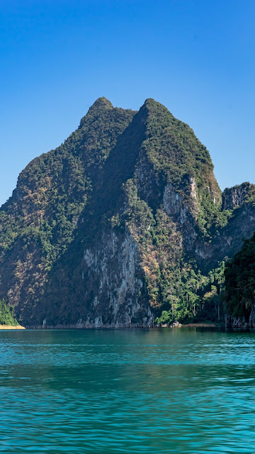 HD wallpaper tropical island, trees, sea