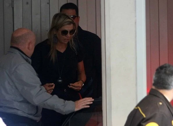 Queen Maxima visited her father Jorge Zorreguieta at a hospital, who is undergoing a medical treatment because of a disease