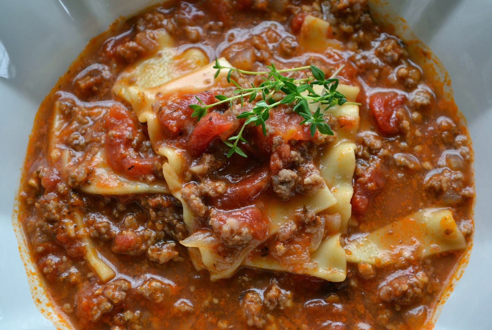 The Lavender Tub Paula Deen's Tastes Like Lasagna Soup