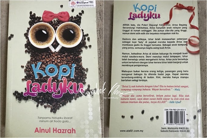 Novel Kopi Ladyku oleh Ainul Hazrah