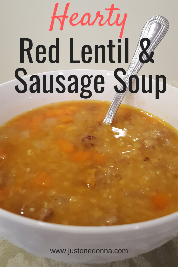 Red Lentil and Sausage Soup