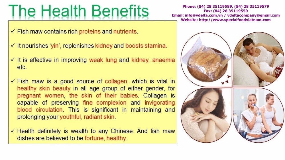 SEA BASS FISH MAW DRIED TYPE