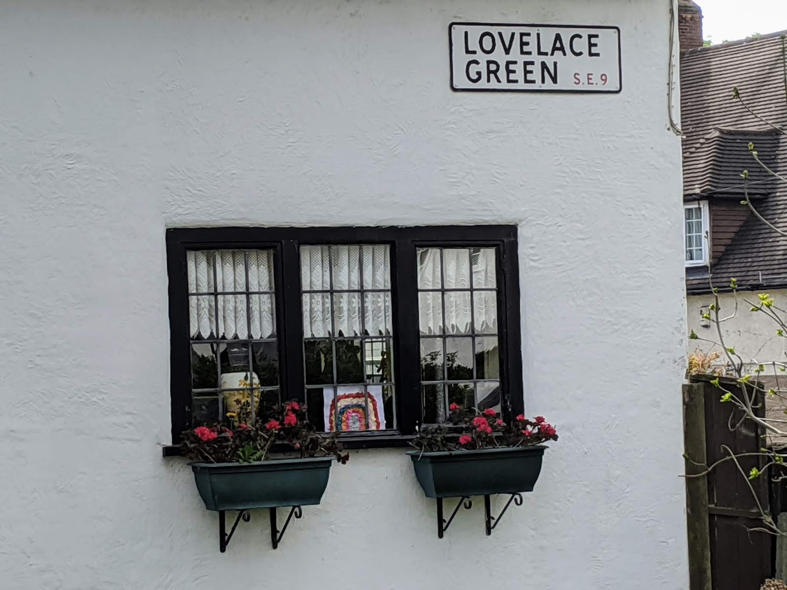 The Progress Estate, Eltham, SE9 The Rainbow Windows of The Progress