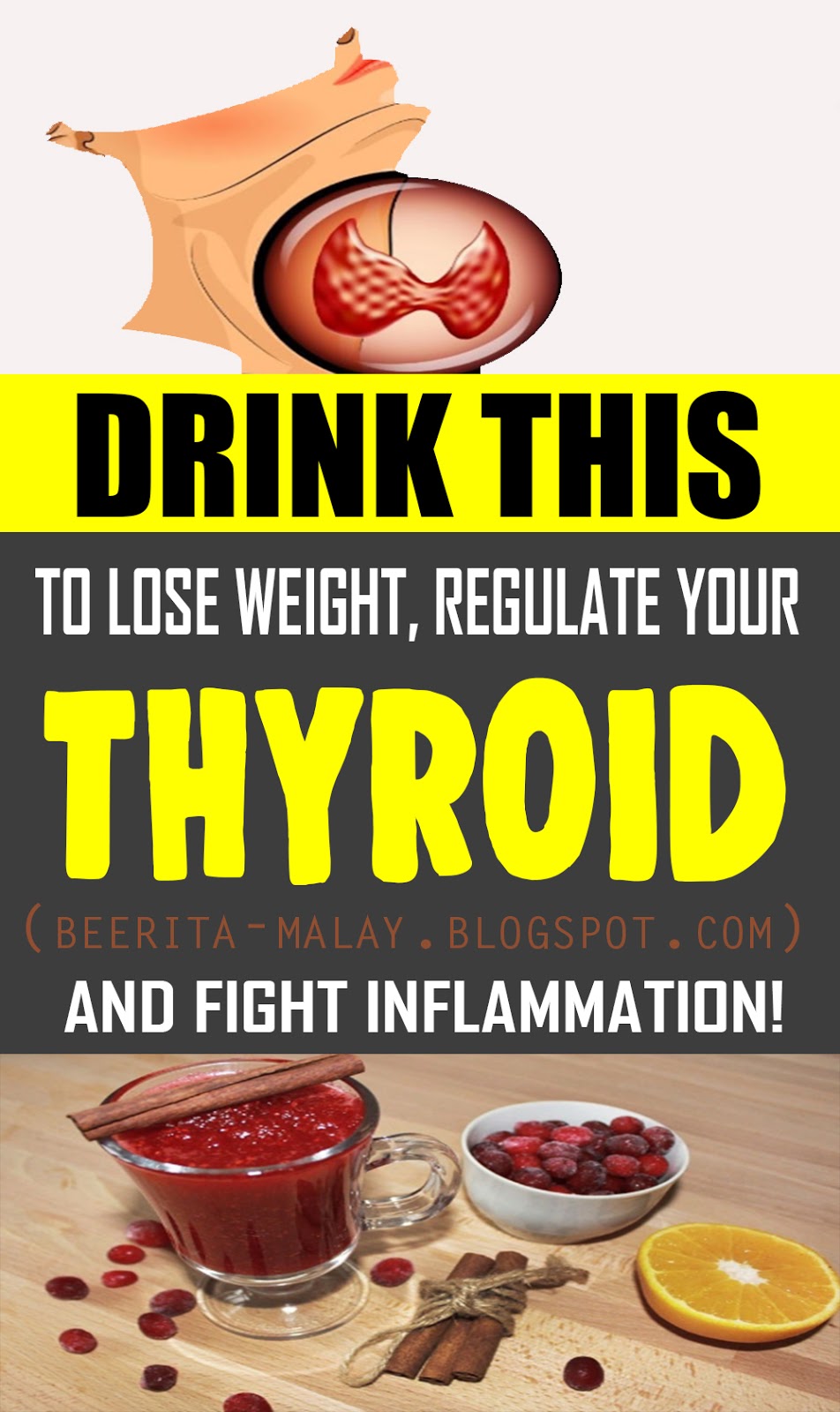 Drink This Juice to Lose Weight, Regulate Your Thyroid and Fight
