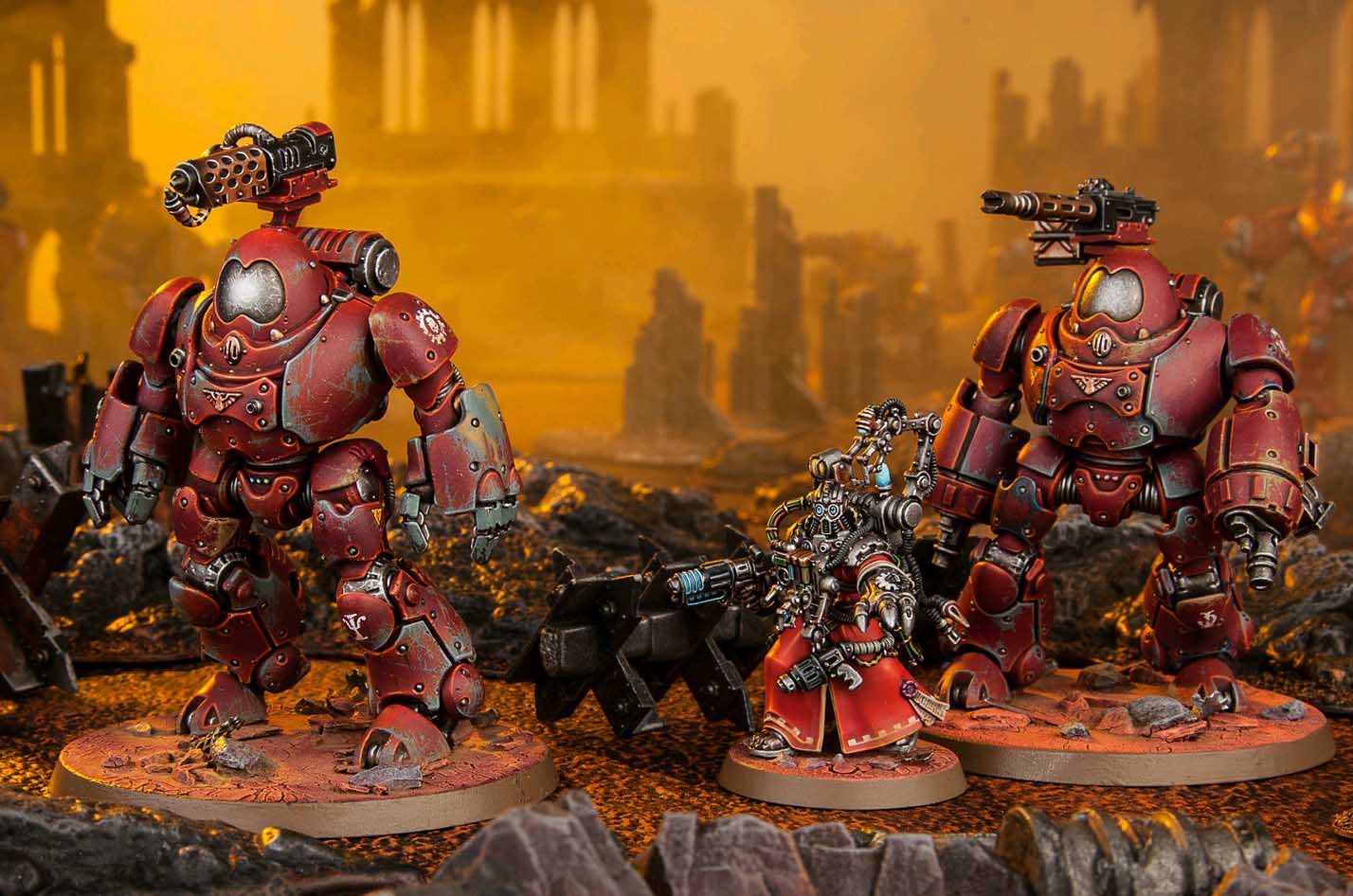 Warhammer 40k Armies - Adeptus Mechanicus.