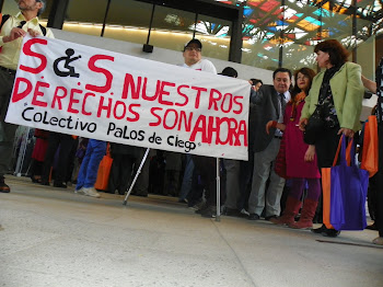 PROTESTA COLECTIVO PALOS DE CIEGO