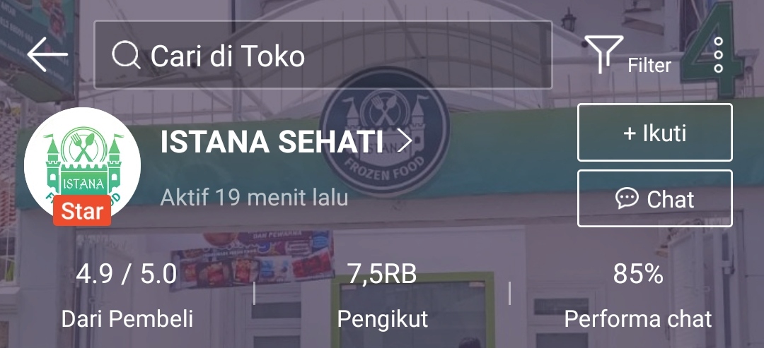 Istana Sehati Rekomendasi Supplier Frozen Food di Shopee, Murah dan Terpercaya