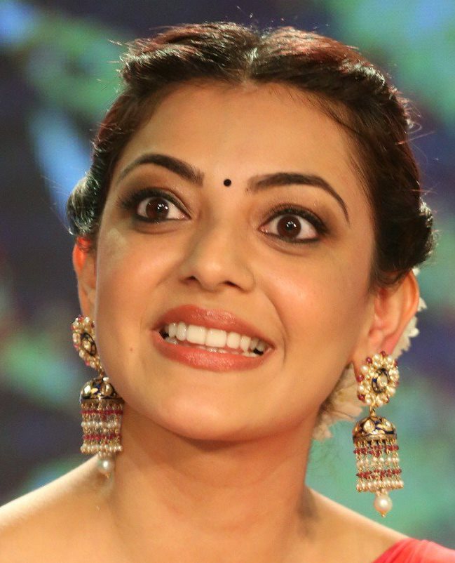 Kajal Aggarwal Beautiful Funny Face Expressions 2018 - Kajal Aggarwal