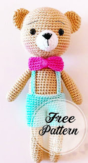 PATRON GRATIS OSO AMIGURUMI 52733