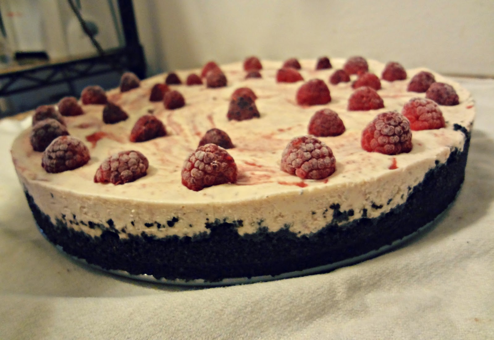 The Cooking Actress Raspberry Ice Cream "CakePie" (for Michael's