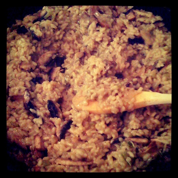 niks kitchen rules Jamie Olivers Mushroom Risotto