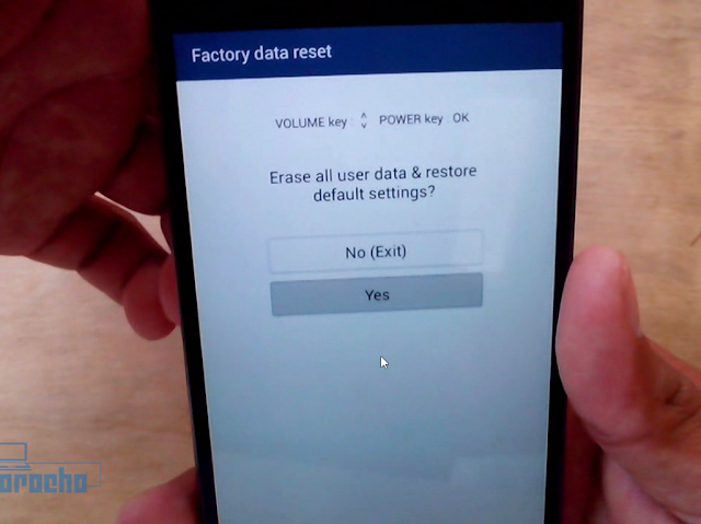 restablecer datos de fábrica LG G3 beat