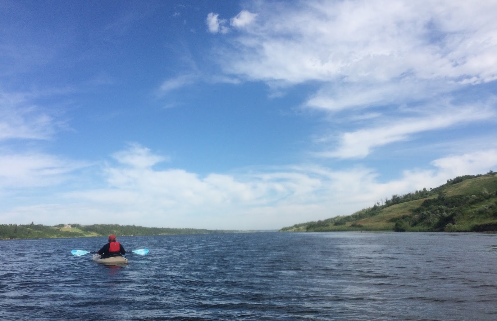 Canoeing Around Edmonton, Alberta, Canada Coal Lake