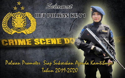 Wallpaper Polwan Cantik