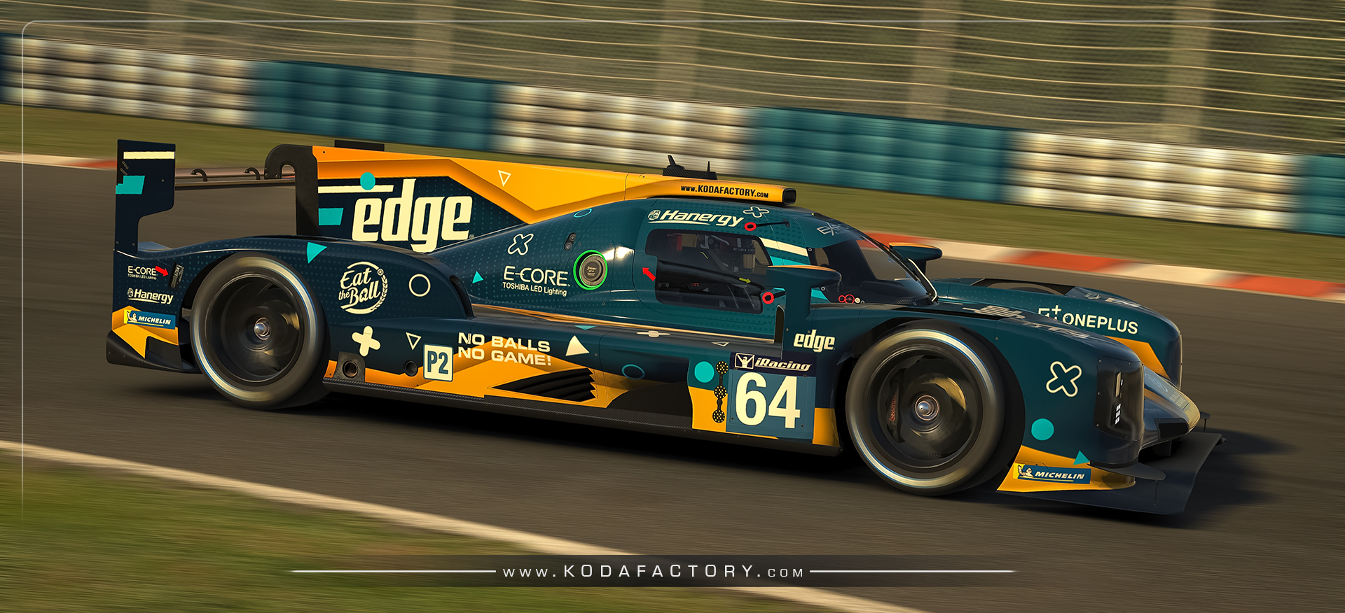 Edge Motors Dallara P217 LMP2 iRacing Koda Factory