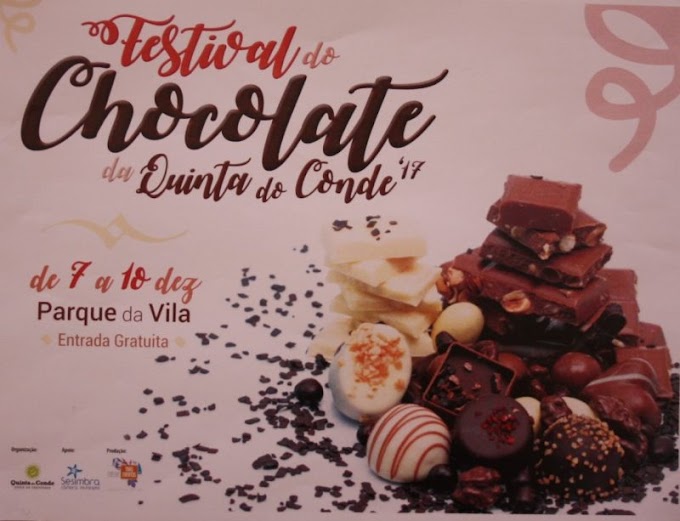 FESTIVAL DO CHOCOLATE DA QUINTA DO CONDE!