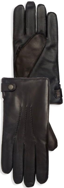 Saks Fifth Avenue COLLECTION Leather Tech Gloves