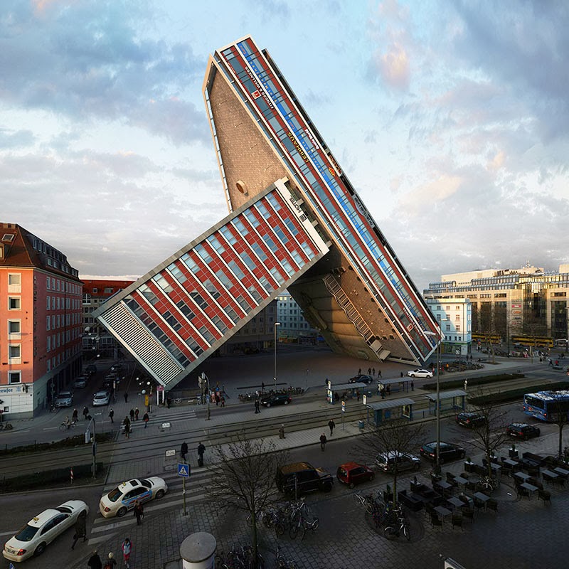 Photographer Víctor Enrich Turns Real Building in Munich Into ...