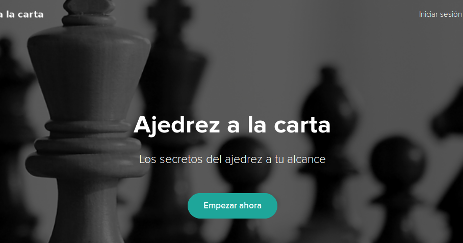 Homepage  Ajedrez a la carta