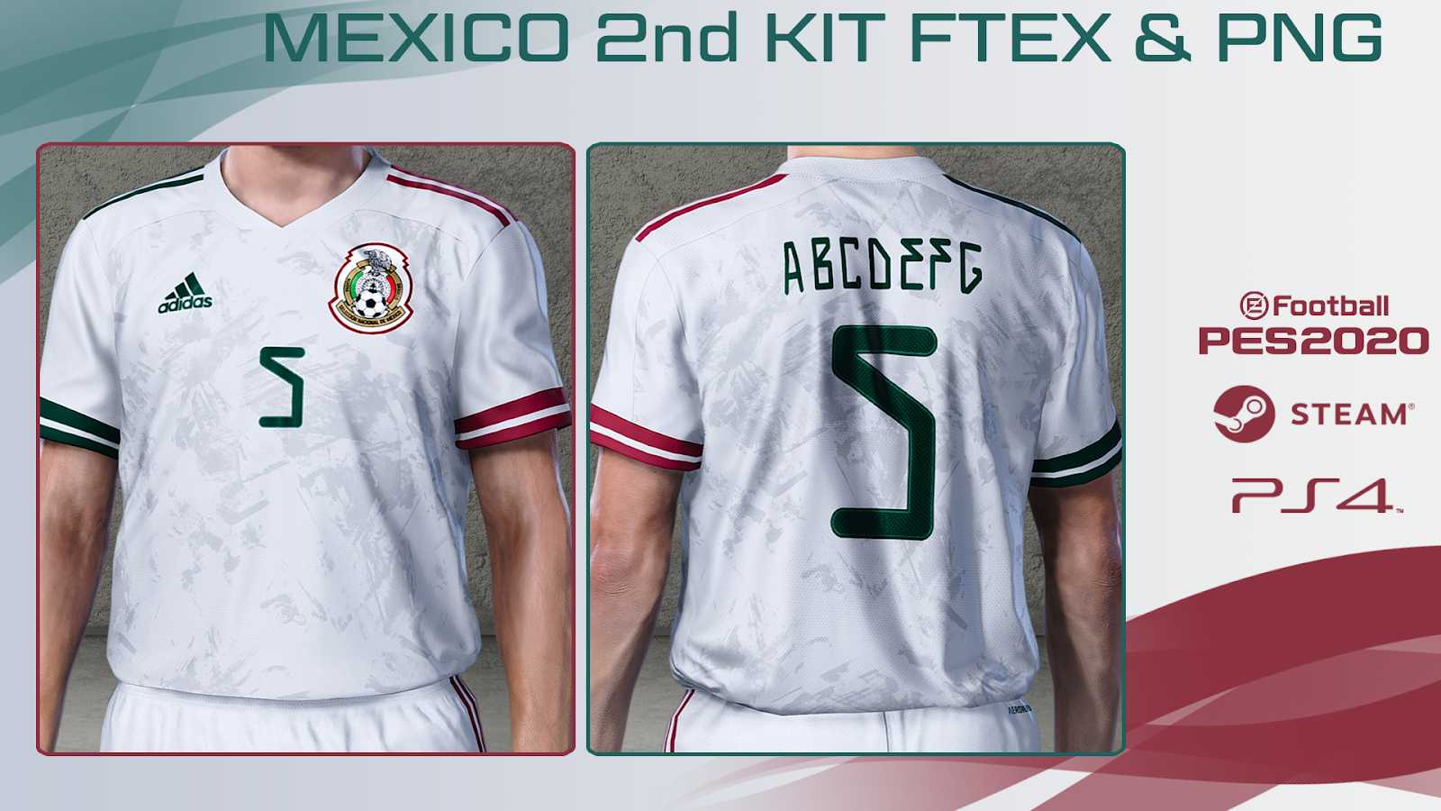 Pes 2020 Mexico 2nd Kit By Pasaco2009