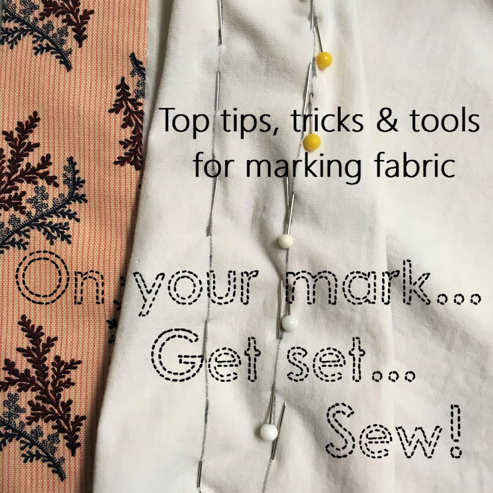 The Sewphisticate To Mark or Not to Mark Your Fabric?