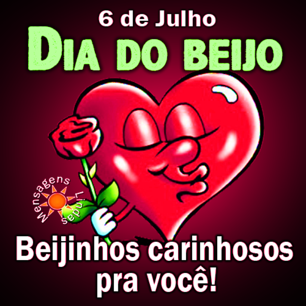 Dia do Beijo é 6 de