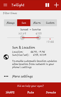 Twilight app