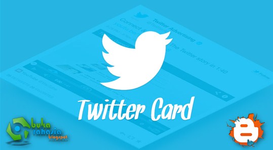 cara memasang twitter cards blogger lengkap