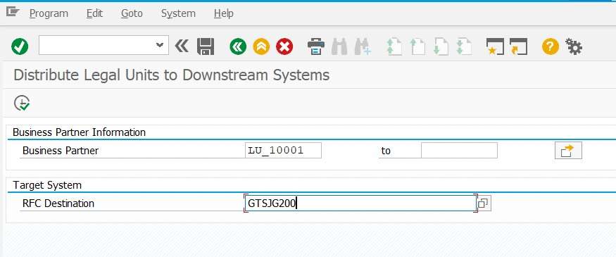Transport Foreign Trade Organizations to Downstream Systems in sap gts