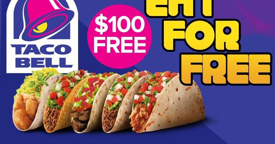 Get a Free $100 Taco Bell Gift Card! - Fresh Rewards