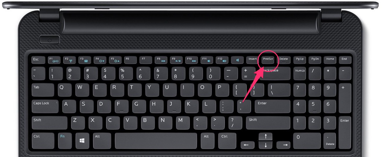 what is the shortcut of taking screenshot on laptop