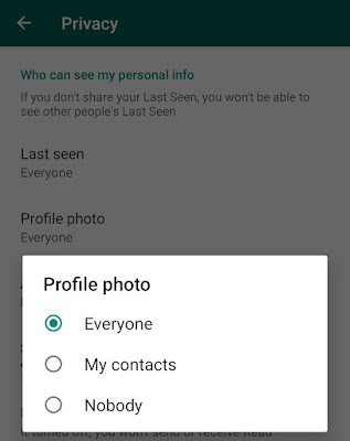 Prevent your profile picture from downloading