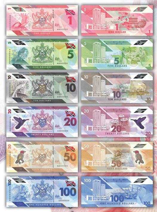 Check Out The New Design For Trinidad and Tobago Money